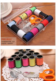 居家便攜式縫補(bǔ)針線盒套裝 義烏創(chuàng)意設(shè)計(jì)引領(lǐng)日用百貨新潮流